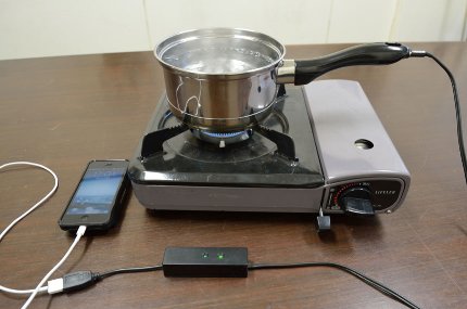 ゼーベック効果による発電機