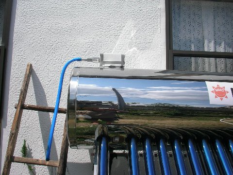 給湯器の配管の錆詰まり