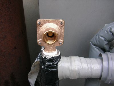 真空管太陽熱温水器の設置