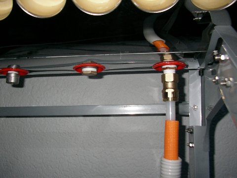 真空管パイプ太陽熱温水器の組み立て