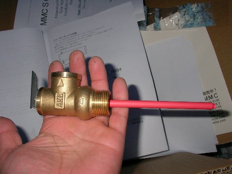 真空管パイプ太陽熱温水器の組み立て