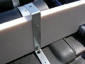 塩ビパイプを使った手作り太陽熱温水器