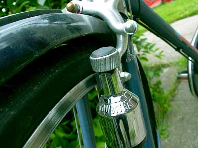 自転車の発電機